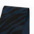 Zebra Print Cotton Poplin - Ink