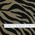 Zebra Print Cotton Poplin - Willow