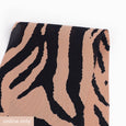 Tiger Sateen Georgette - Cappuccino