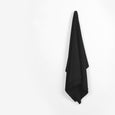 Basketweave Poly Tweed Suiting - Black