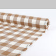 Buffalo Check Brushed Cotton - Noix / Milk