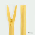 Invisible Zips - 60cm - Buttercup