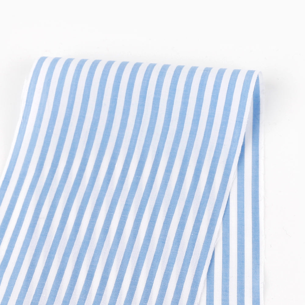 Classic Candy Stripe Cotton - Blue / White