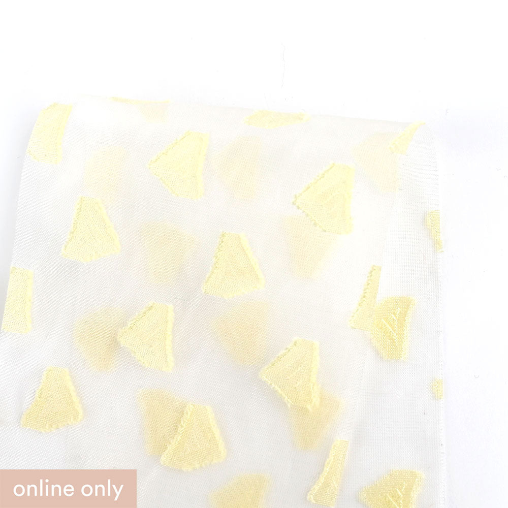 Corn Chip Poly Organza - Yellow