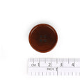 Corozo Button 25.4mm - Brown