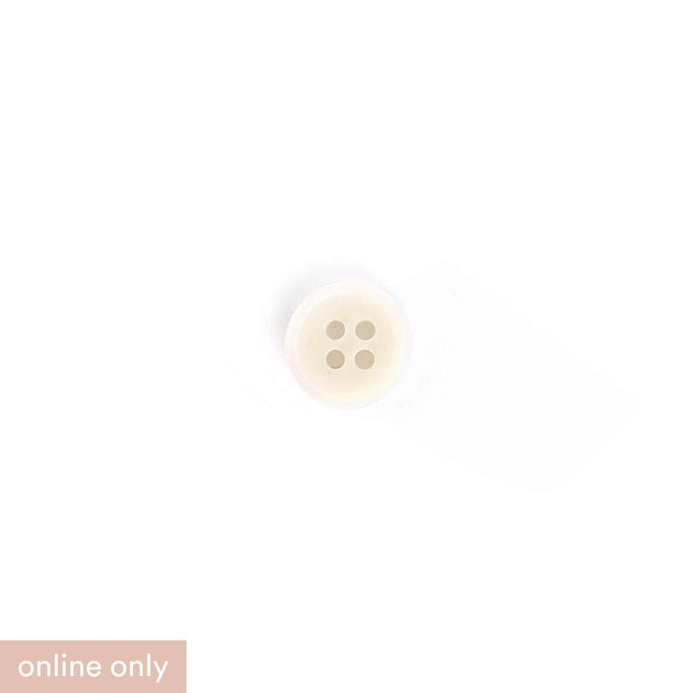 Corozo Button 12.7mm - Natural