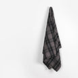 Cotton Twill Plaid Flannelette - Dark Grey Mix