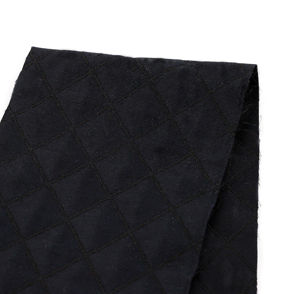 Diamond Quilted Jacquard - Midnight