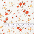 Ditsy Floral Linen - Ivory / Sienna