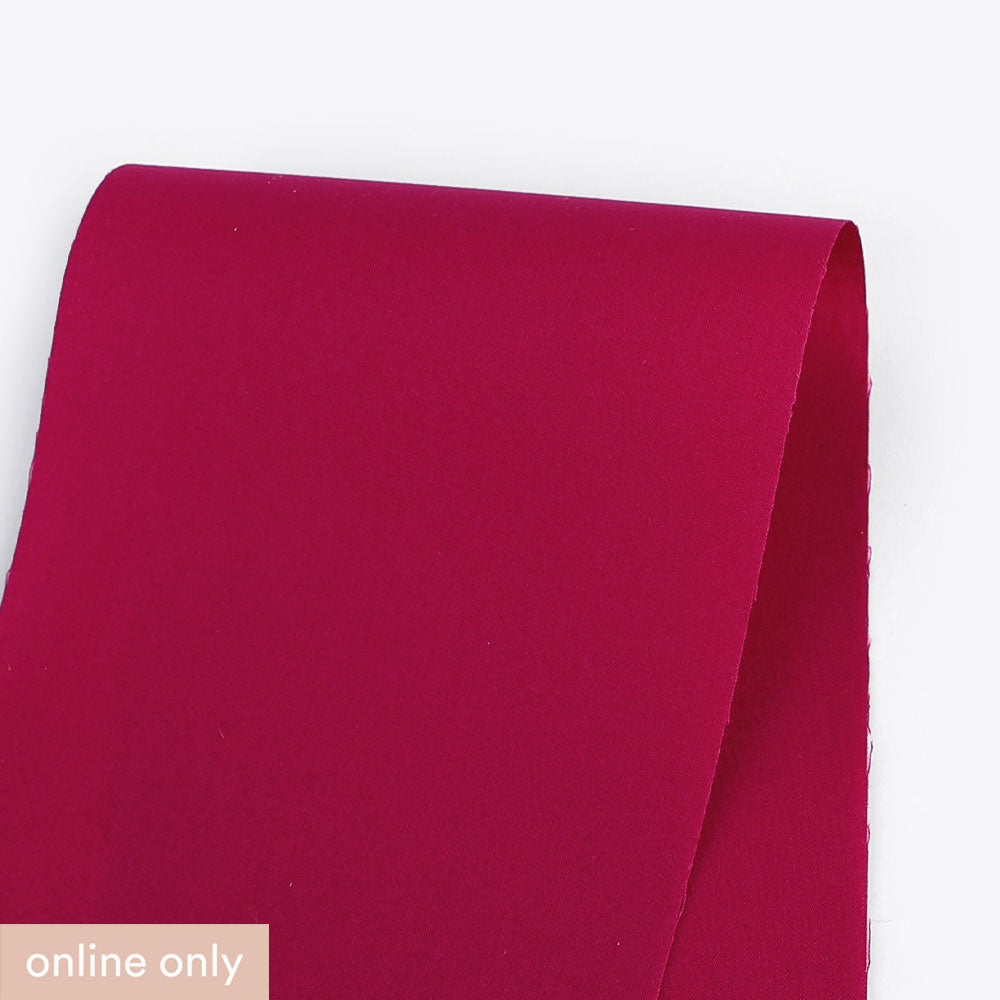 Stretch Cotton / Poly Shirting - Cordyline Pink