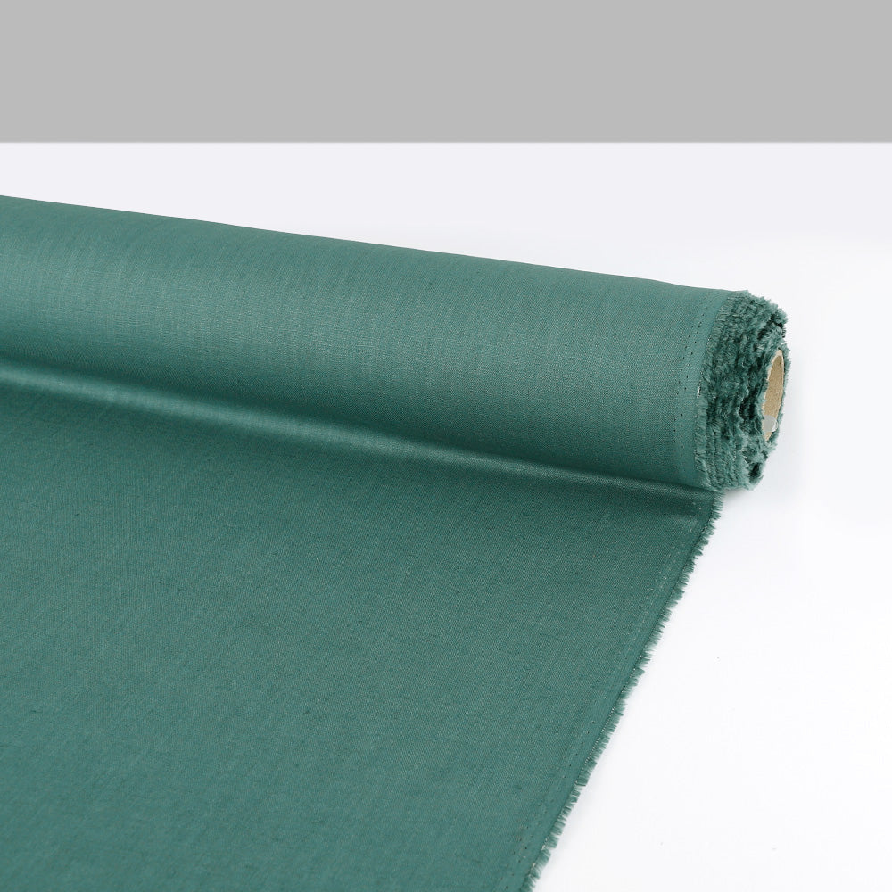 Organic Linen - Sea Green