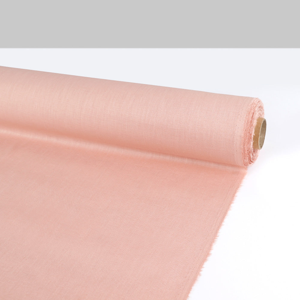 GOTS Organic Linen - Vintage Blush