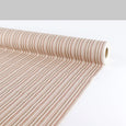 Herringbone Stripe Cotton / Triacetate - Fawn Mix