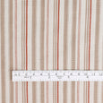 Herringbone Stripe Cotton / Triacetate - Fawn Mix