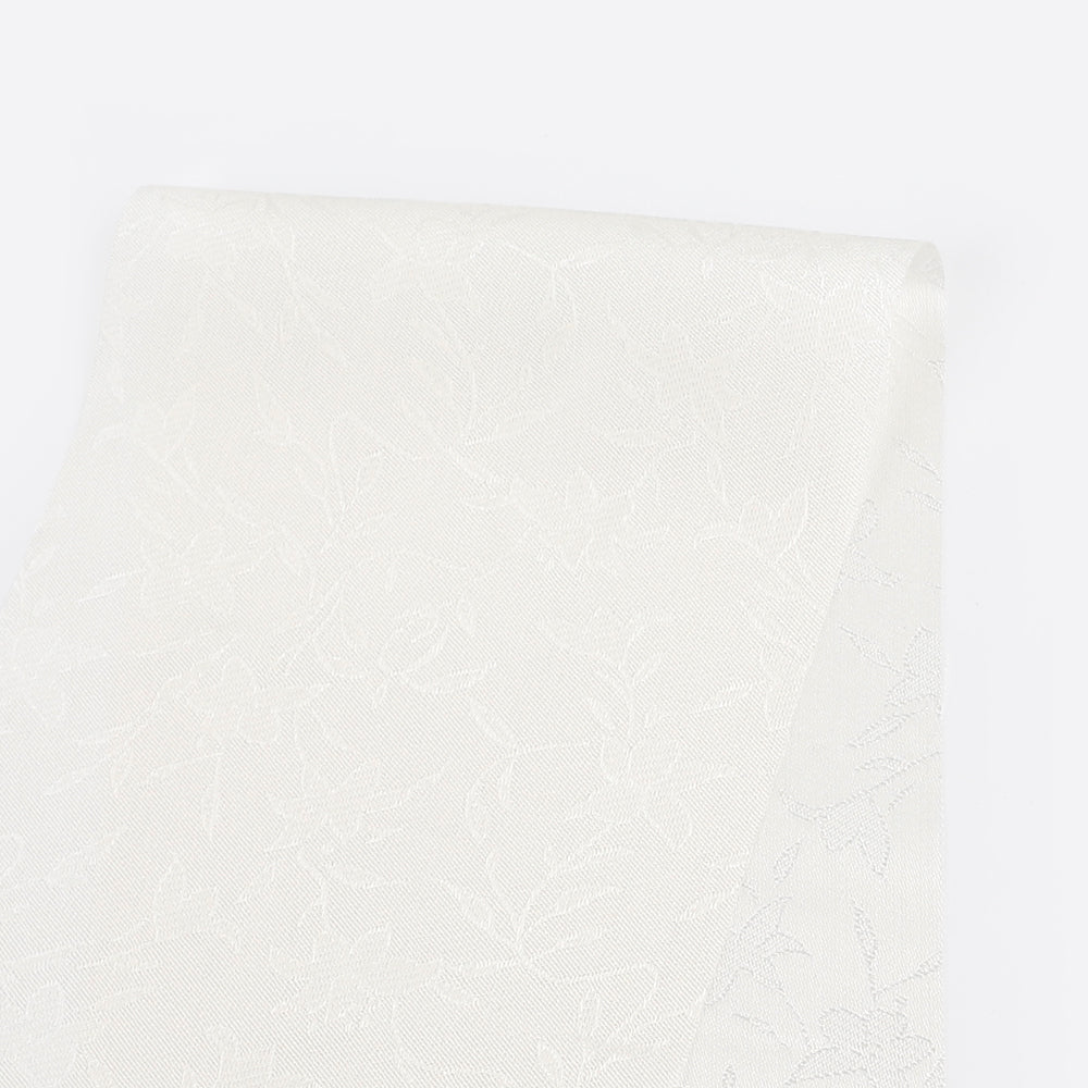 Lily Silk / Viscose Jacquard - Ivory