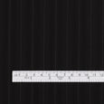 Herringbone Pinstripe Stretch Poly Suiting - Black
