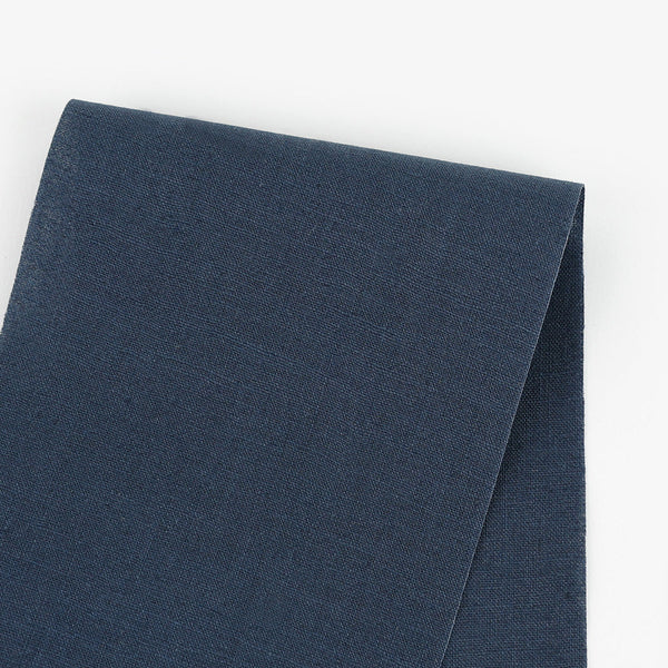 Linen / Cotton - Dusty Navy