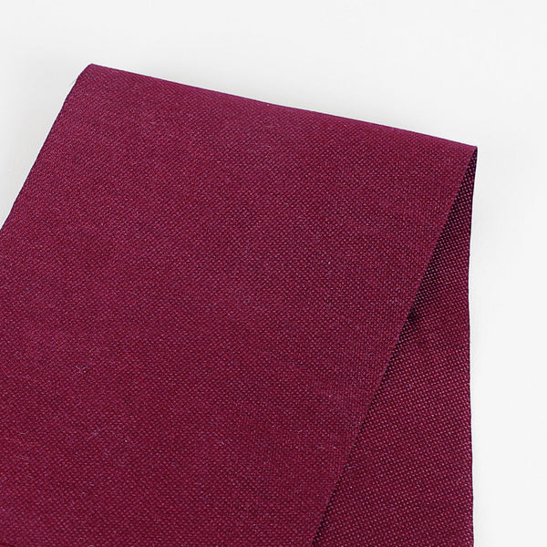 Poly / Silk Suiting - Maroon