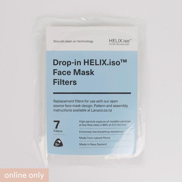 Lanaco Helix.iso Mask Filters - 7 pack