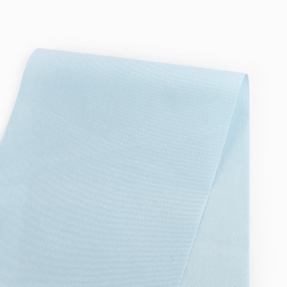 Stretch Cotton / Poly Twill - Ice Blue