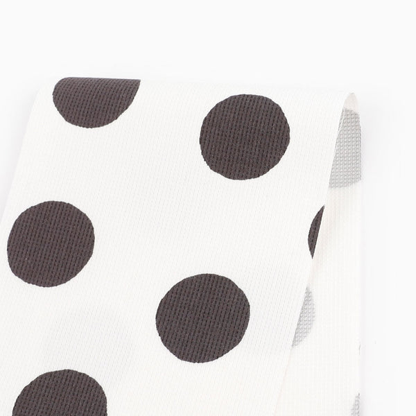 Big Spot Stretch Cotton - Charcoal