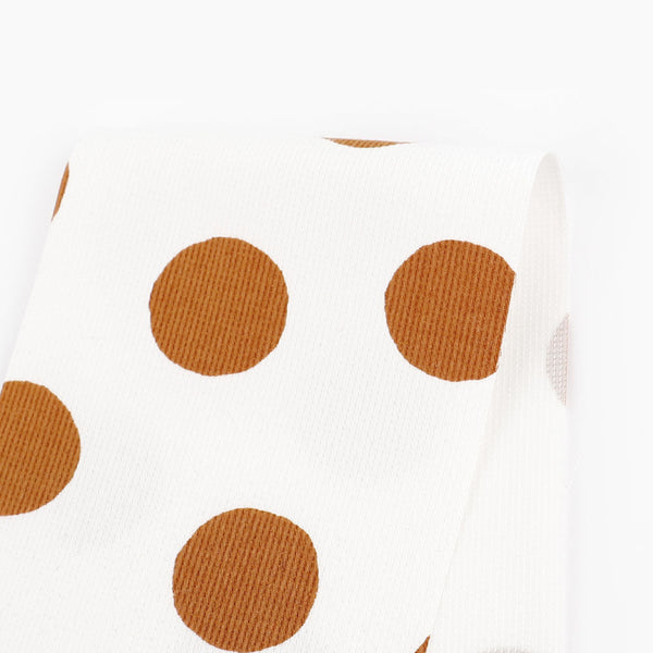 Big Spot Stretch Cotton - Ochre