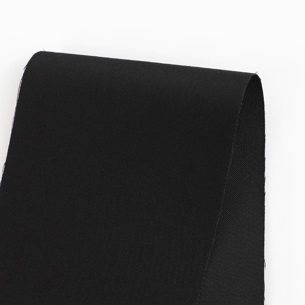 Midweight Stretch Cotton / Poly - Black