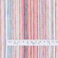 Barcode Stripe Linen - Pink Mix