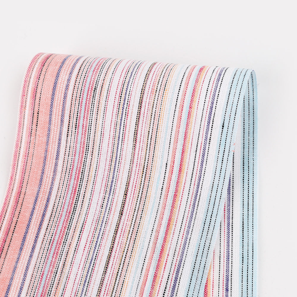 Barcode Stripe Linen - Pink Mix