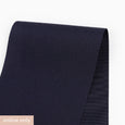 Silk / Cotton Ottoman - Navy