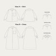 Make by TFS - Bloom Shirt + Dress / PDF