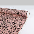 Leopard Viscose Georgette - Powder Pink
