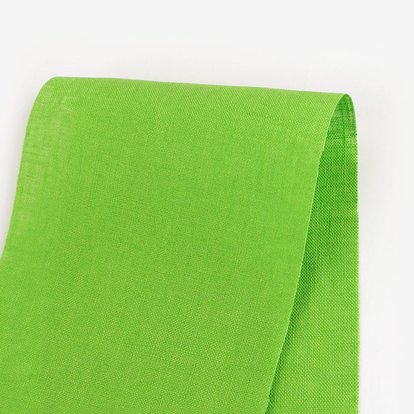 Plain Weave Linen - Apple