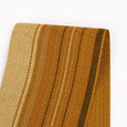 Printed Stripe Crumpled Cotton Cord - Cider