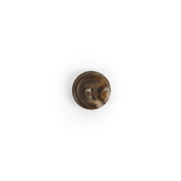 Recycled Paper Button 15mm - Dark