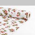 Ripe Cherry Linen - White / Red