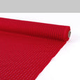 Sheer Woven Grid Poly / Nylon - Red