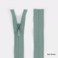 Invisible Zips - 60cm - Sea Green