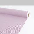 Small Stripe Cotton Shirting - Byzantium Purple