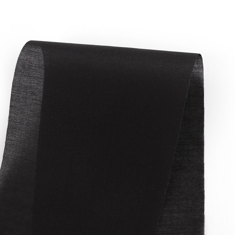 Crisp Cotton Voile - Black