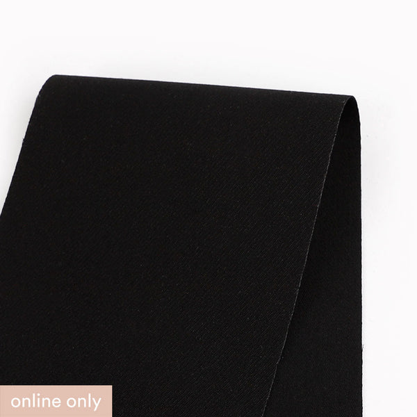 Stretch Cotton / Poly Twill - Black