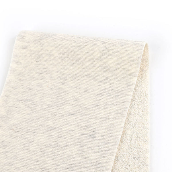 Stretch Cotton / Rayon Terry - Polar Cream