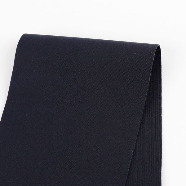 Stretch Nylon Scuba Knit - Dark Navy