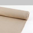 Stretch Viscose 5x3 Rib - Buff