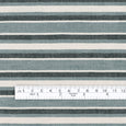 Stretch Linen Blend Twill Stripe - Blueberry