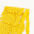 Bloom Cotton / Tencel Guipure Lace - Dandelion