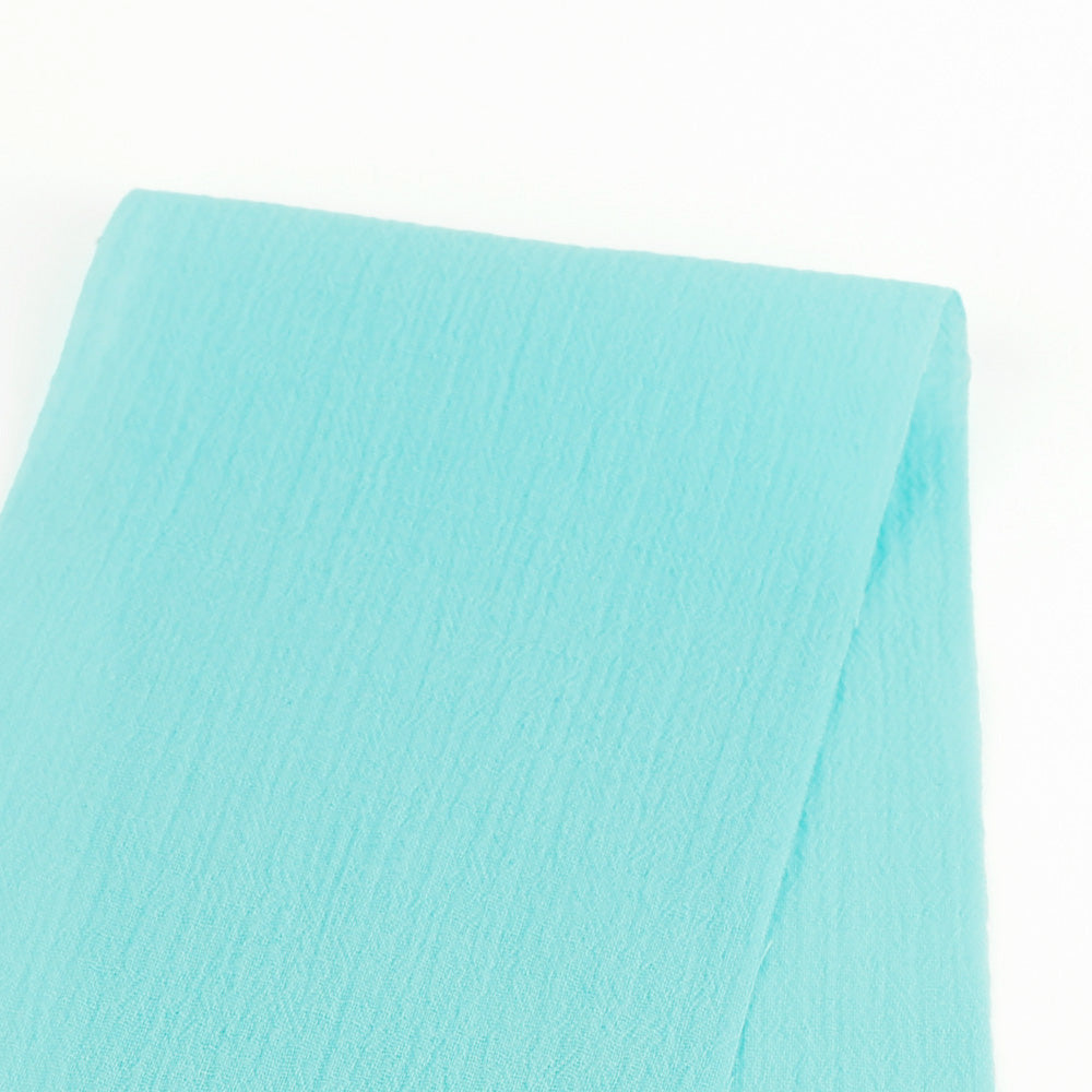 Cotton Muslin - Aqua