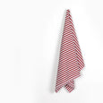 Woven Stripe Cotton Shirting - Wine