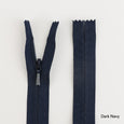 Invisible Zips - 60cm - Dark Navy