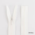 Invisible Zips - 60cm - Off White